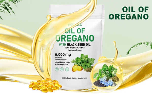 🌿Oil Of Oregano Softgels 6000MG - Feeling Good Everyday