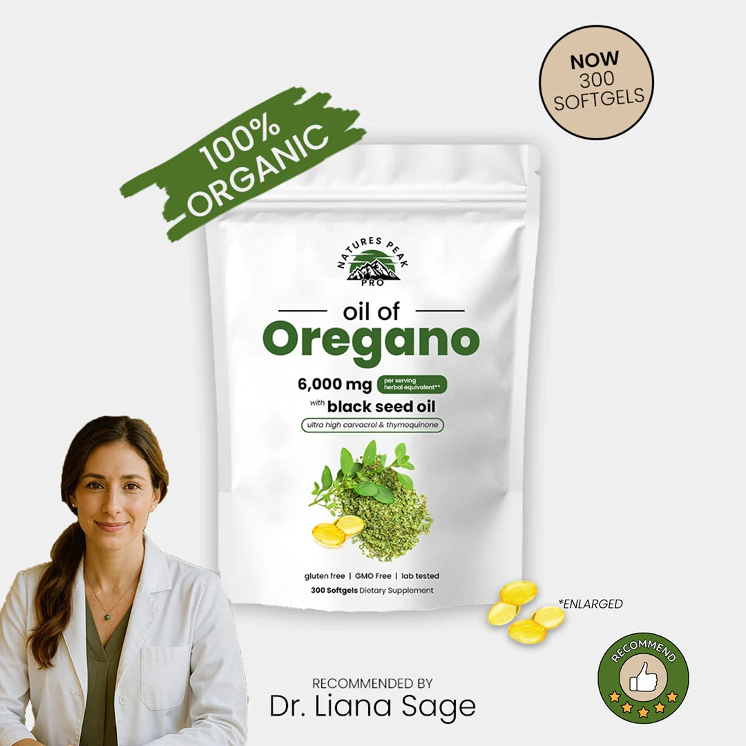 🌿Oil Of Oregano Softgels 6000MG - Feeling Good Everyday