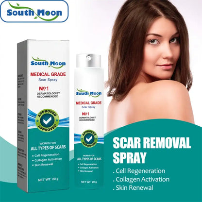 Medical grade scar spray