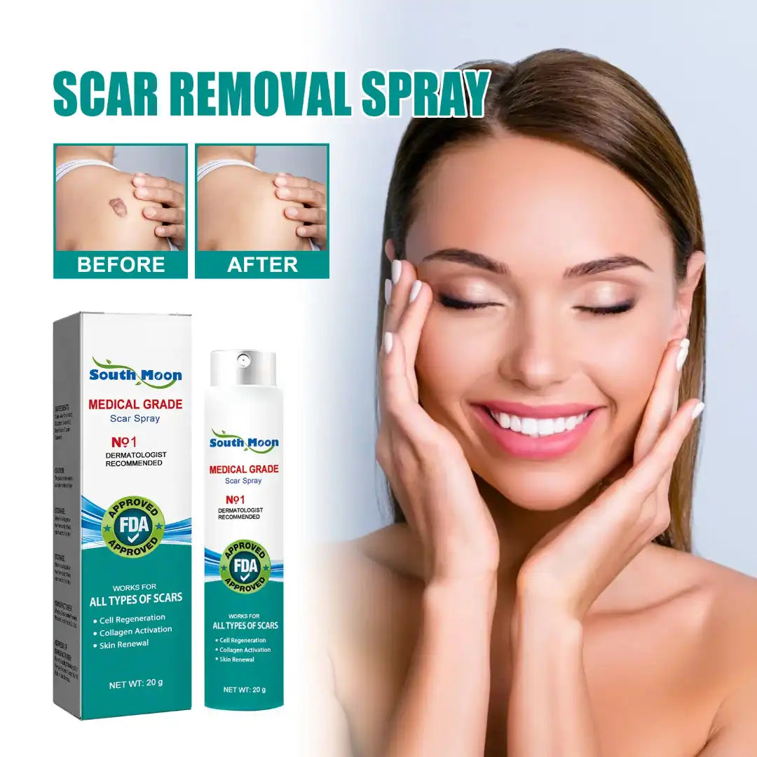 Medical grade scar spray