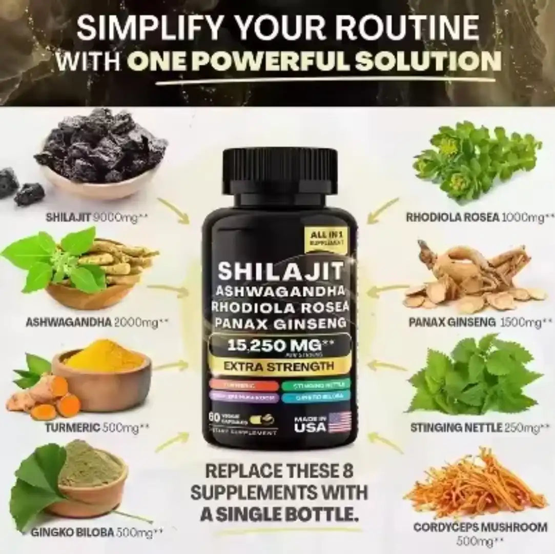 Shilajit + Sea Moss Power Pack – Boost Energy, Strength & Vitality