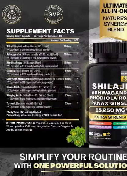 Shilajit + Sea Moss Power Pack – Boost Energy, Strength & Vitality