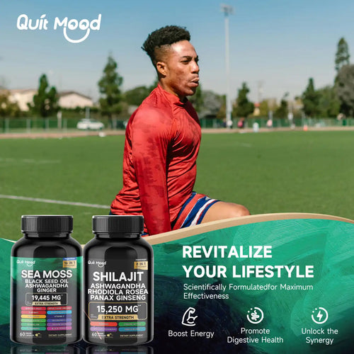 Shilajit + Sea Moss Power Pack – Boost Energy, Strength & Vitality