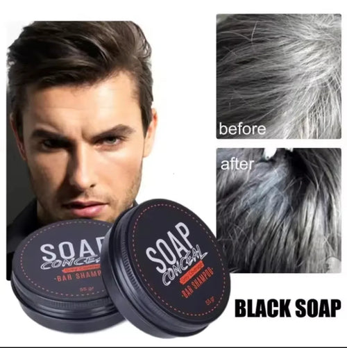 Black Soap Conceal Erase Gray, One Wash at a Time