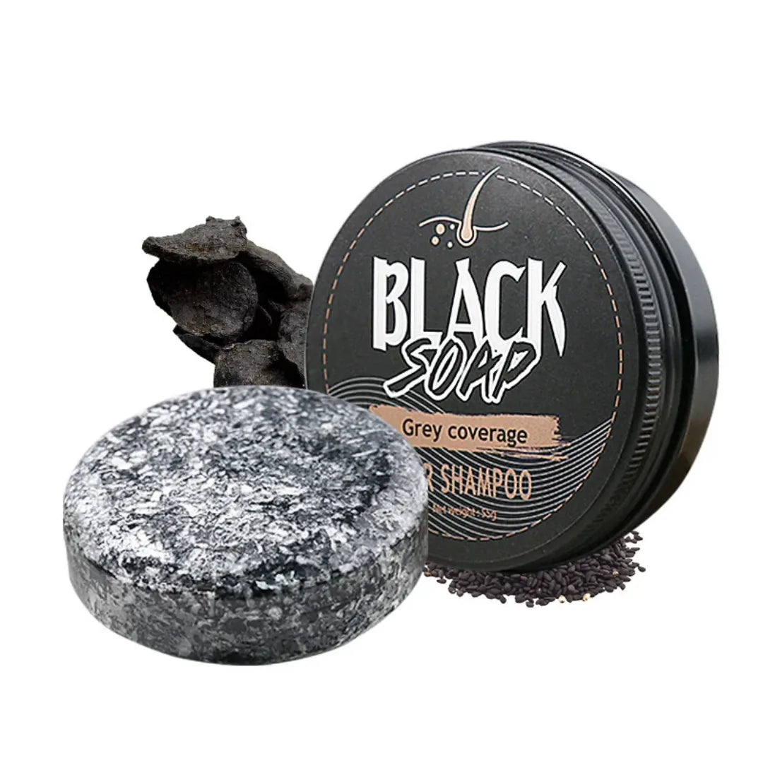 Black Soap Conceal Erase Gray, One Wash at a Time